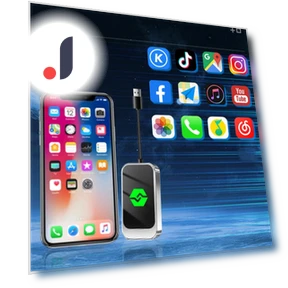 Wireless CarPlay Android Auto Bluetooth Adapter — Phone Accessories, Kebidumei