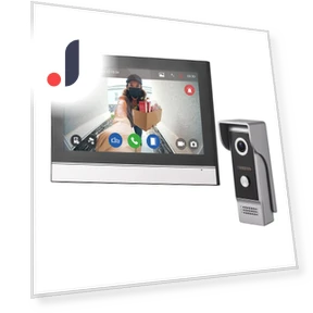Wireless Doorbell Camera with Monitor — Smart Home Security, Neoglint