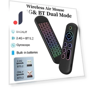 Wireless Gyroscope Air Mouse Remote Control — Keyboards, Jumaocun-Fashions