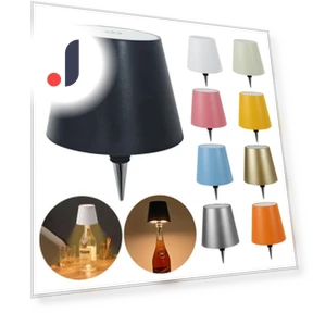 Wireless Wine Bottle Lamp — Creative Lighting Solutions, LivingHousehold