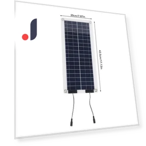 100W Polycrystalline Solar Panel with Controller — Renewable Energy Solutions, Stone Home