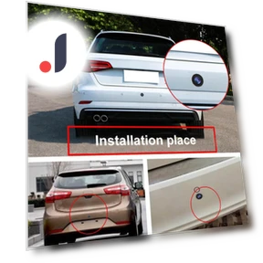 1080P Car Front Rear View Back Up Camera — Rearview Cameras for Cars, A Auto Parts Mall