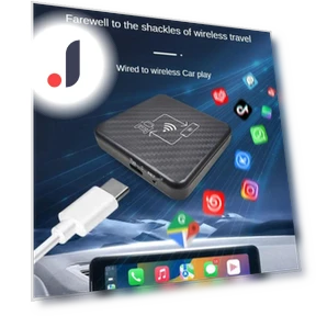 2in1 Wireless CarPlay Dongle Wireless Android Auto Box — Car Accessories & Gadgets, Home Furnishing Department Mall