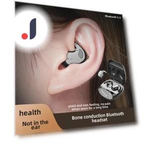 Bluetooth Headset with Dual Earbuds — In-Ear Headphones, AI Supermarket