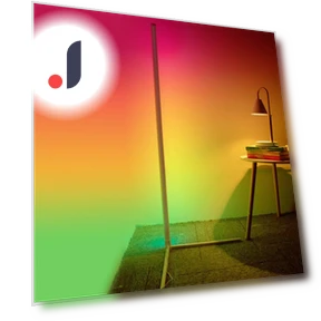 Bluetooth LED Light Panel — Standing Lights, OFFICE-MALL
