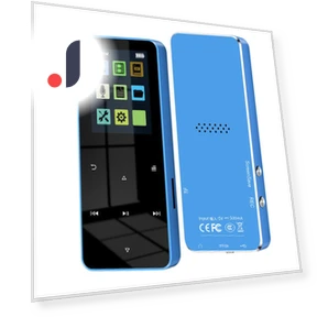 Bluetooth MP4 Player with Built-in Speaker — Portable Media Players, Home Furnishing Department Mall