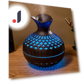 Colorful USB Flower Night Light Humidifier — Air Moisturizers, Home Furnishing Department Mall
