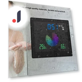 Digital Weather Station with Touch Screen — Home Climate Control, Cozy Cottage-Relax