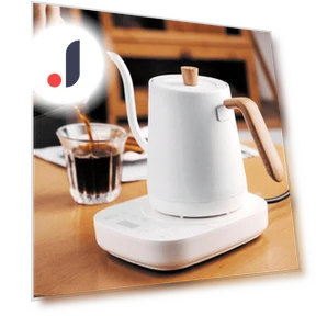 Electric Kettle with Curved Neck — Kettles & Tea Machines, A Surname Home