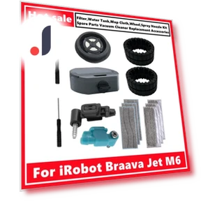 Filter, Water Tank, Mop Cloth, Wheel, Spray Nozzle Accessories Kit — Parts & Accessories, Shunxinruyi