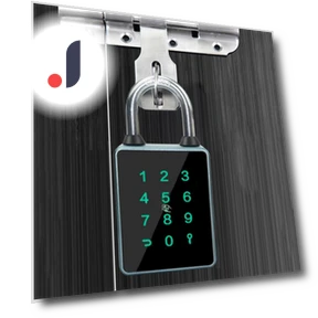 Fingerprint Padlock Keyless Smart Padlock — Padlocks & Hasps, Homedepot
