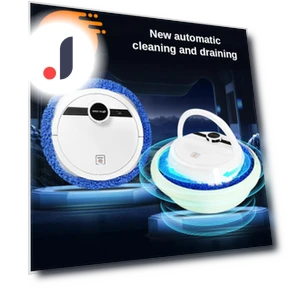 Intelligent Sweeping Robot — Smart Cleaning Robots, Cozy Cottage-Relax