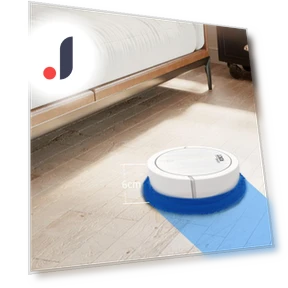Intelligent Sweeping Robot — Smart Cleaning Robots, Cozy Cottage-Relax
