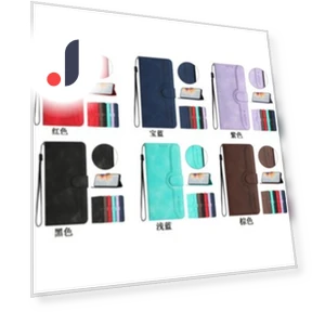 Leather Case Flip Card Slot Stand Holder Protective Shockproof Wallet Cover — Phone Accessories, huhong718