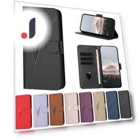 Leather Case with Card Holder — Flip Cases, huhong718