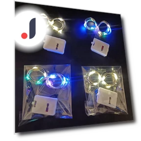 LED Flower Star Garland — String Lights, AI Supermarket