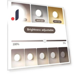 LED Touch Night Light with Motion Sensor — Night Lights, Rainbow Rain