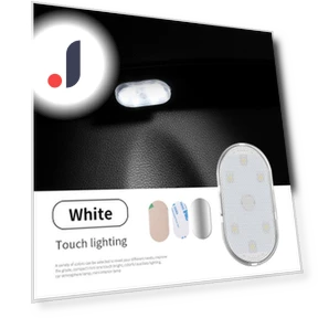 LED Touch Sensor Multicolor Car Roof Light — Light Kit, A Auto Parts Mall
