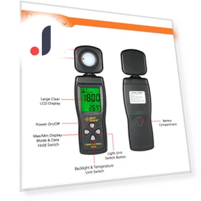 Mini Digital Luxmeter with LCD Display — Light Measurement, Kkmoon