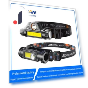 Mini LED Headlamp with Dual Light Source — Flashlights, AI Supermarket