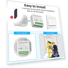 Mini Wifi Smart Switch — Smart Home Modules, Build My Home