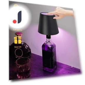 Mini Wine Bottle Lamp with Adjustable Brightness — Night Lights, AE Selection