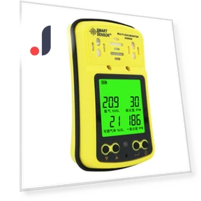 Multi-functional Portable Gas Detector Monitor 4 in 1 — Gas Analyzers, SMART SENSOR