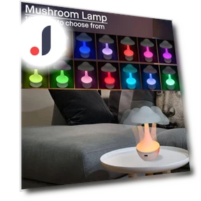 Night Light Mushroom Lamp — Night Lights, Build My Home