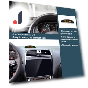 Parking Sensor Kit with LED Display — Rearview Safety Systems, IKEA Supermarket