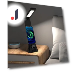Rechargeable Eye-Caring Desk Lamp with LCD Display — Reading Lights, Wrigleys
