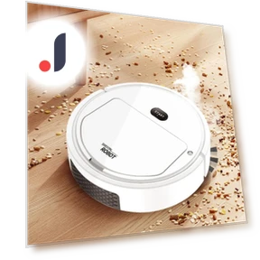 Rechargeable Smart Floor Vacuum — Smart Cleaning Robots, Cozy Cottage-Relax