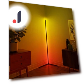 RGB Floor Lamp with Remote Control — Standing Lights, Toool-Home