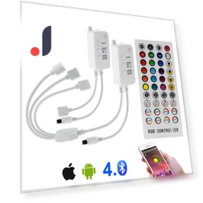 RGB LED Bluetooth Controller — Remote Controls, OFFICE-MALL