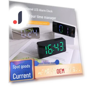 RGB Mirror Alarm Clock — Alarms & Clocks, AI Supermarket