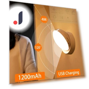 Rotatable Wireless Motion Sensor Night Light — Night Lights, QiaoTan