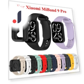 Silicone Watch Strap with Case — Fitness Bands, HOBBIT-3C Accessories