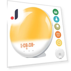 Smart Alarm Clock with Lighting — Alarm, Wrigleys