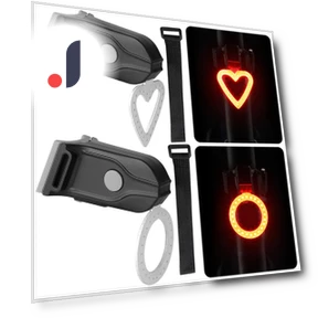 Smart Brake Sensor Bike Tail Light — Bike Headlights, Homedepot