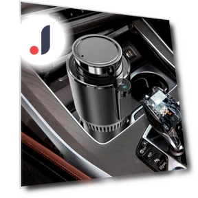 Smart Car Cup Holder with Heating and Cooling — Car Cup Holders, A Surname Home