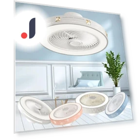 Smart Ceiling Fan with Light — Ceiling Fans, KITCHEN-MALL