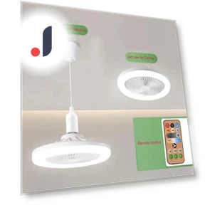 Smart Home Remote Control Ceiling Fan with Light — Ceiling Fan Wall Controls, OFFICE-MALL
