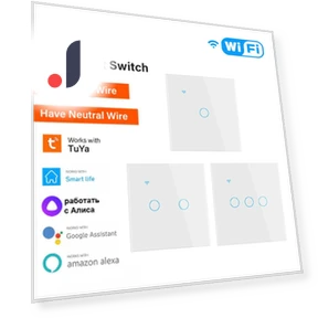Smart Touch Switch — Dimmer Switches, Tuya