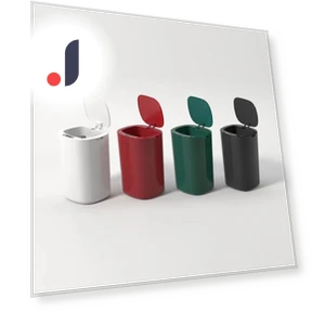 Smart Trash Bin — Kitchen Cans, Cozy Cottage-Relax
