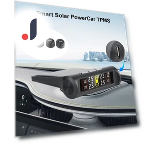 Solar Powered Universal Car TPMS with USB Charging — TPMS Sensor Replacements, AINYSZIN Automotive Parts