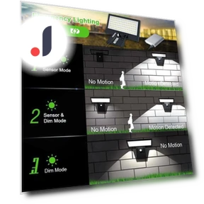 Solar Street Light Outdoor Human Motion Sensor — Outdoor Security & Flood Lighting, Vinde Home
