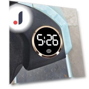 Touch-Sensitive Car Clock — Clock, IKEA Supermarket