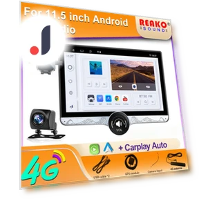 Universal Android Car Radio with Touch Screen — Stereo Receivers, Reakosound