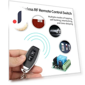 Universal RF 433MHz Remote Control Smart Switch — Remote Controls, COOKING-MALL