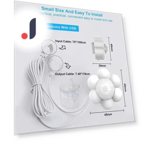 Universal USB Motion Sensor Fountain for Pets — Fountains, Luminaire Lighting Mall