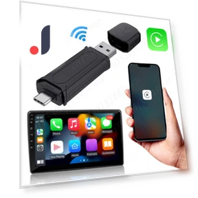 USB Dongle Mini Wireless Adapter for CarPlay — USB, Home Textile Home Decoration